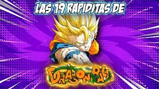 19 Rapiditas de DRAGON BALL    (Curiosidades pues pa no llamarle asi cawn)