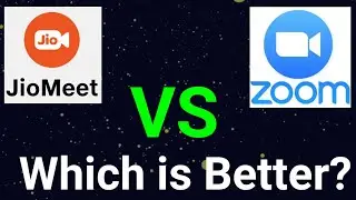 Jio meet vs zoom which is better for video Conferencing | all you need to know.