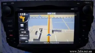 Штатная магнитола Winca C018 для Toyota Rav4 2004-2012 - GPS навигация, USB, DVD