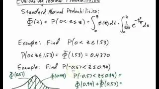 Evaluating Normal (Gaussian) Probabilities