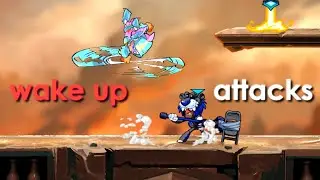 Wake Up Attacks in Brawlhalla