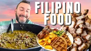 Extreme FILIPINO FOOD In Vancouver!! Pork OVERLOAD + Goat Stomach Juice Soup 🥺