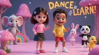 Dance and Learn with Mia & Kofi | Animal Moves Magic Song for Kids”
