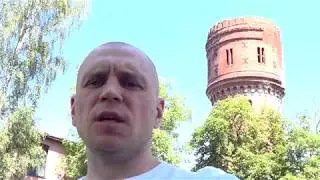водонапорная башня.  мамоново.