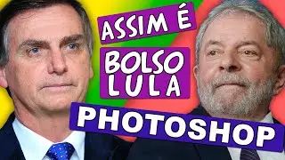 Bolsonaro como Lula (no PHOTOSHOP)