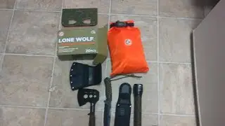 1 PERSON/ 1 DAY SURVIVAL KIT AND OZARK TRAIL 6 PIECE TOOL KIT REVIEW!!!!!!