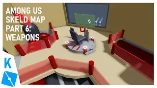 Recreating the SKELD MAP from Among Us in Roblox Studio | Part6 Weapons