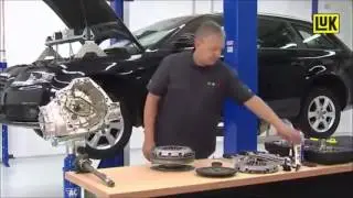 Desmontaje  montaje de embrague autoajustable de AUDI A4 de 6 marchas1