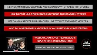 Live Stream News Week Commencing 23 December 2018