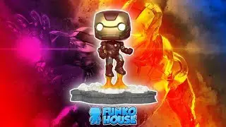 Funko Pop! Deluxe Marvel: Avengers Assemble  Series - Iron Man Exclusive 1of 6 U nboxing