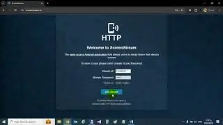 Screen stream | إظهار شاشة أي هاتف أندرويد/هاند هيلد في هاتف أخر/لاب توب