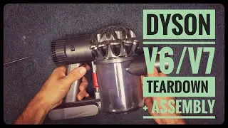 Vacuum repairman shows How to clean a Dyson V6 cyclone properly