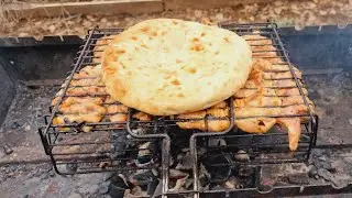 Сезон шашлыков на даче, открыт)