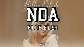 NDA -Billie Eilish (Lyrics)