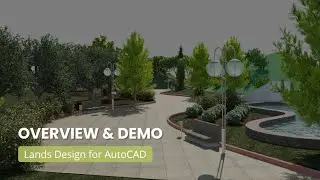 BIM and Landscape Modelling with Lands Design (AutoCAD Version)
