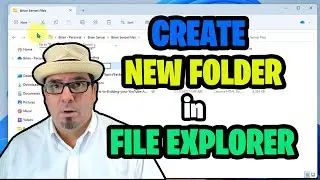 How to Create New Folder in Windows File Explorer