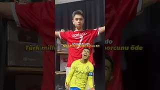 RONALDO’YA FUTBOLU BİZ ÖĞRETTİK 🤯🇹🇷