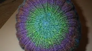 How to decrease crown of ribbed beanie hat neatly | How to knit a beanie hat