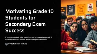 MOTIVATIONAL CLASS FOR STUDENTS