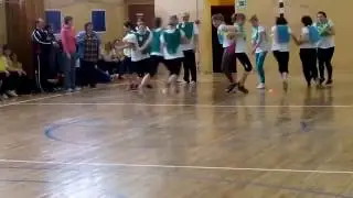 Эстафета " Сиамские близнецы"