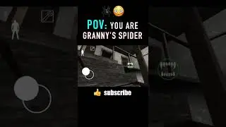 Is this what the world looks like as Granny's spider? 🕷️👀 #shorts #granny #granny3