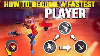 How To Become A Fastest Player In Free Fire | Free Fire Me Fastest Player Kaise Bane | Free Fire