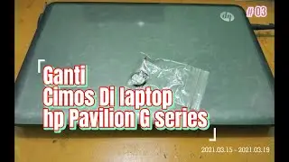 Cara memasang Cimos Laptop HP Pavilion g series