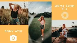 Portrait Shoot with Sony A7III + Sigma 24mm F1.4 Art (Behind the Scenes)