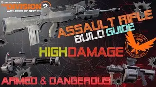 Division 2 Assault Rifle Build Guide (english subtitle)