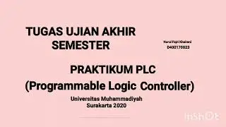 TUGAS PRAKTIKUM PLC MESIN KOPI INSTANT