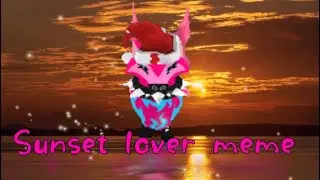 Sunset lover meme || FlipaClip || 158 frames 😳 || 12 FPS