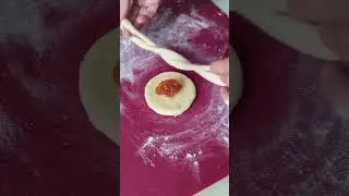Forming Buns with Jam #10 