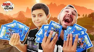ПАПА РОБ и ЯРИК - Наклейки FORTNITE: READY TO JUMP - Сборник