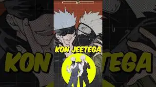 GOJO VS KAKASHI KON JEETEGA? #gojo #jujutsukaisen #naruto #shorts #jjk