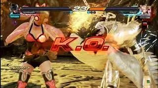 Tekken 7 (PC) Devil Jin Vs Lucky Chloe (Noob Plays Online)