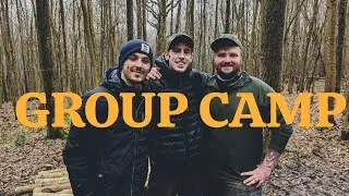 Group Camping in a Wet Woodland