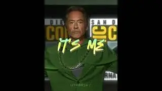 RDJ COMEBACK EDIT! || RDJ X IRON MAN || #viral #shorts #edit #marvel