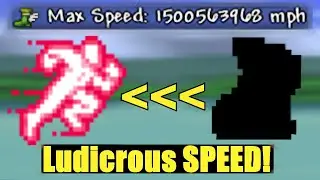 Terraria Fast Boots Mod : FASTER Than SUPER SONIC SOUL!