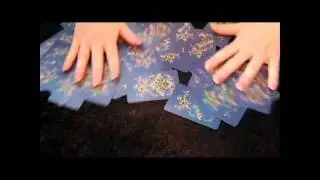 ASMR - Solitaire - Playing with cards - cardsounds - papersounds - shuffle - (No talking)