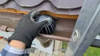 Parafrunzar rigole anti frunze, crengi, conuri (Scurgere, Burlan)