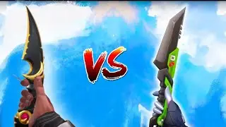 Valorant - Overlay Dagger VS Ruin Dagger