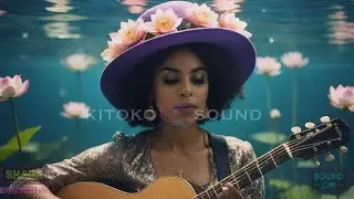 🌊Chill Afro Guitar Music & Wave Sounds To Sleep, Study