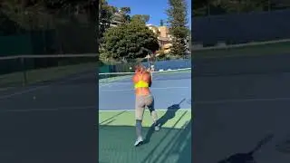 MARTA KOSTYUK ✖️ GAEL MONFILS Tennis Practice 2022 