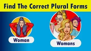 🔴ASMR || Can You Guess The Plural Forms || English Test For All