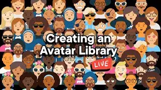 Creating an Avatar Illustration Library with Sketch (LIVE)