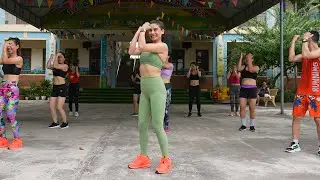 23 Minute Exercise Routine To Lose Belly Fat | Zumba Class