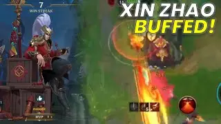Xin Zhao Buffed! | Wild Rift Patch 3.1 Gameplay