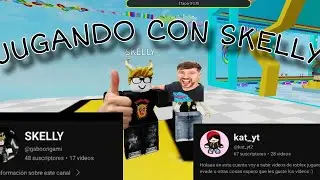 jugando con SKELLY|roblox obby fácil @gaboorigami