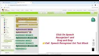 Speech To Text Mit App Inventor