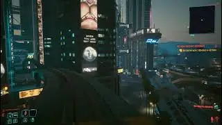 Cyberpunk 2077  Сел на поезд